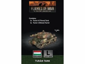Flames of War Hungarian Turan tank (x1)  - Picture 1 of 3