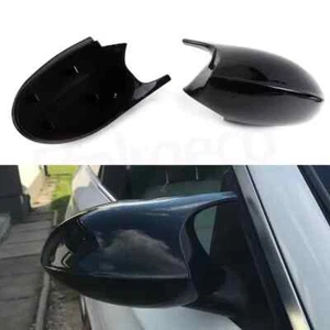 Tapas de cubierta de espejos retrovisores laterales estilo M3 negro brillante para BMW E90 E92 E93 LCI BI - Imagen 1 de 14