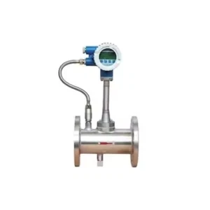 Misuratore di portata a vortice gas DN50 SS304 con compensazione temperatura e pressione - Foto 1 di 3
