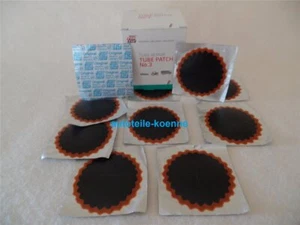 10x Ø 54mm TIP TOP Schlauchflicken Schlauchreparatur Gummi Flicken Rotrand - Bild 1 von 1