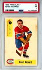 1958-59 Parkhurst #2 Henri Richard - Montreal Canadiens - PSA PR 1
