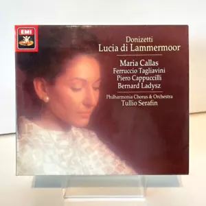 Lucia di Lammermoor 2 CD plus Booklet Box Set An Opera in 3 Acts by Donizetti - Foto 1 di 7