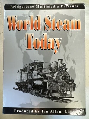 World Steam Today (5-VHS Tape Set w/ Slip Case) Railroad Videos - Image 1 of 4