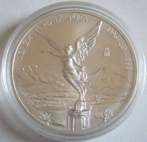 Mexico Libertad 1 Oz Silver 1996 - Picture 1 of 2