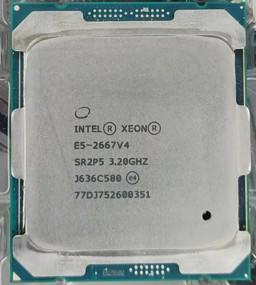 Intel Xeon E5-2667 V4 SR2P5 (3.2GHZ/8-CORE/25MB/135W) PROCESSOR CPU - Image 1 of 1