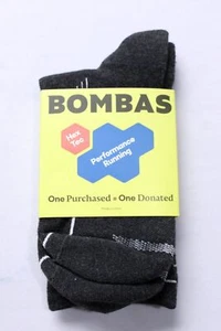 Bombas Women's Performance Running Half Calf Socks ZG3 Grey Medium NWT - Picture 1 of 4