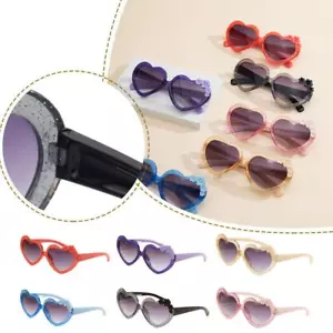 Niñas Niños Lindas Gafas de sol con flores de dibujos animados Exterior Protección solar Vinta3d8 GTR8 - Imagen 1 de 26