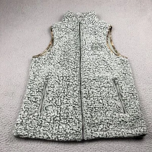 Realtree Vest Womens Extra Large Green High Pile Sherpa Full Zip Hunting Outdoor - Picture 1 of 11