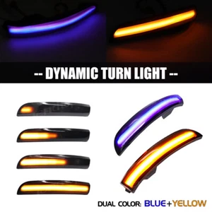 Dynamic LED Side Mirror Signal Light for Ford Focus Kuga Escape EcoSport Focus - Foto 1 di 9