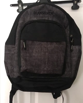 Mochila Quiksilver en negro/gris Foto 1 de 3