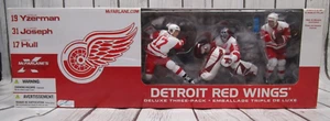 McFarlane Toys Hockey Detroit Red Wings Yzerman, Joseph, Hull Deluxe 3-Pack New - Picture 1 of 12