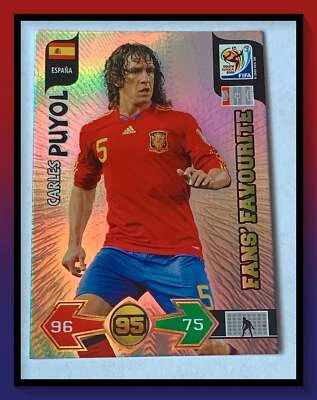 2010 Panini AdrenalynXL World Cup South Africa Trading Cards -  Fans Favourite - Image 1 of 4