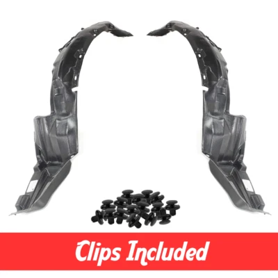 Driver & Passenger Side Fender Liner Set w/ Clips For 1994-1997 Honda Accord Foto 1 de 4