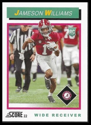 2022 Score - 1992 Throwback Rookie Jameson Williams #TB9 (RC) - Image 1 of 2