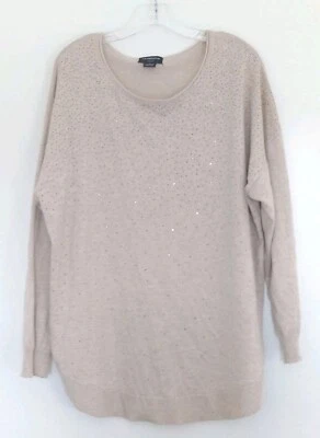 Suéter Pullover Liz Claiborne Career Beige Para Mujer Talla 1X Usado  Foto 1 de 4