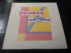 Scubert: Trio No. 2 In E-Flat Major Op. 100 VG++ 1970's Reissue Promo LP Record - Picture 1 of 4