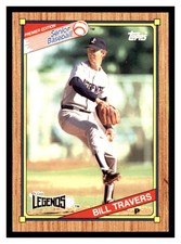 1989 Topps Senior League #21 BILL TRAVERS St. Lucie Legends