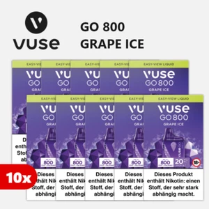 10x VUSE GO 800 VAPE (VERSCHIEDENE SORTEN) - Bild 1 von 24