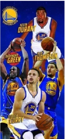 Golden State Warriors NBA Beach Bath Pool Towel Curry Durant Thompson Green Cover
