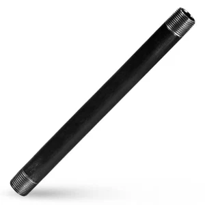 1/2 pulg. X 18 in. Tubo de acero negro - Imagen 1 de 8