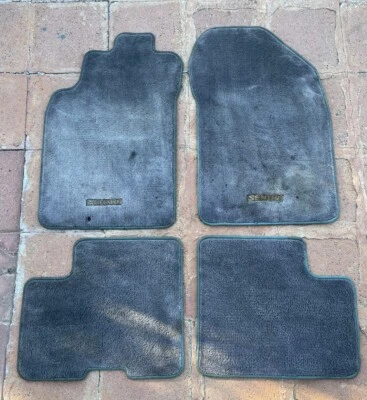 Nissan Sentra B14 OEM Floor Mats (4PC) USED w/ Clip 1995 - 1999 95-99 - Image 1 of 4