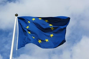 Europe European Union EU Flag Euro Blue with Yellow Stars Flag Banner 5 X 3 FT - Picture 1 of 4