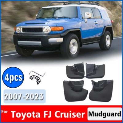 Mud Flaps Splash Guards Fender For Toyota FJ Cruiser 07-23 4Pcs Side Mud Guards - Image 1 of 4