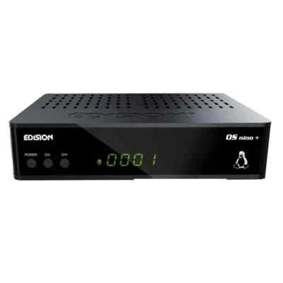 Edision OS Nino+ DVB-S2 + DVB-T2/C Linux Enigma2 Combo Satellite Cable Receiver - Bild 1 von 4