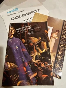 Vintage General Electric & Sears Coldspot Gefrierschrank Anleitung Handbücher - Bild 1 von 10