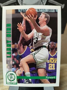 1992 NBA Properites SkyBox #10 Larry Bird Boston Celtics - Picture 1 of 2