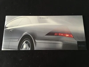 Mercedes Benz Clase CL 2001 CL500 CL600 CL55 AMG folleto CL 500 W215 - Imagen 1 de 5
