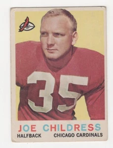 1959 TOPPS FOOTBALL JOE CHILDRESS CHICAGO CARDINALS #13 - Picture 1 of 2