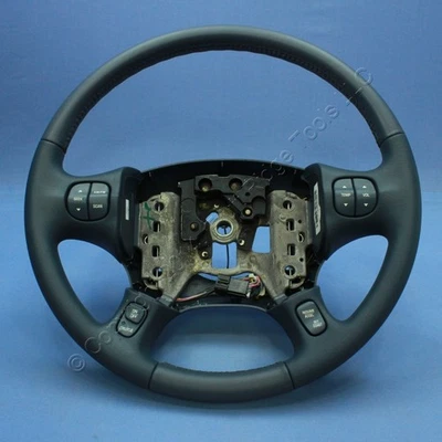 Volante GM OEM de cuero azul 16825509 para 00-01 LeSabre con crucero y audio Foto 1 de 4
