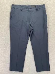 Dunning Golf Men's Size 38x30 Dark Gray Casual Performance Pants Poly Stretch - Picture 1 of 11