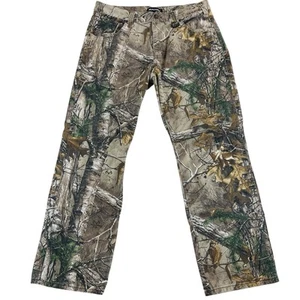 Realtree Pants Xtra S5191-7-C1 Mens 36x34 Woodland Camo Canvas Hunting - Picture 1 of 15
