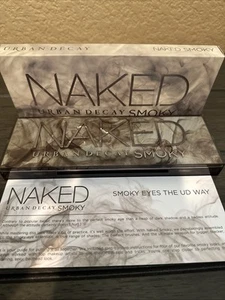 New URBAN DECAY Naked Smoky Eyeshadow Palette in box retired with brush mirror - Picture 1 of 10
