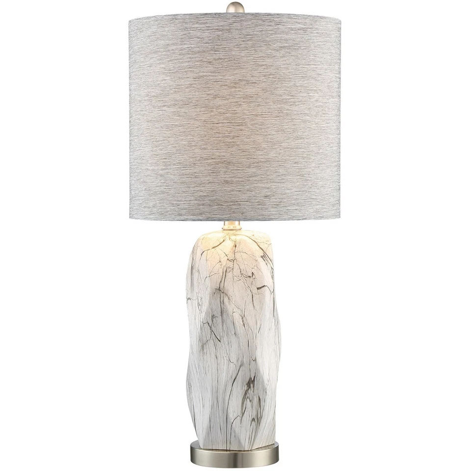 Lámpara de mesa Lite Source LS-23429WHT Coliseo blanca Foto 1 de 1