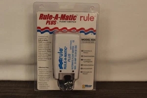 Rule-A-Matic rule Plus Float Switch Model 40A 12-24-32 VDC New - Bild 1 von 7