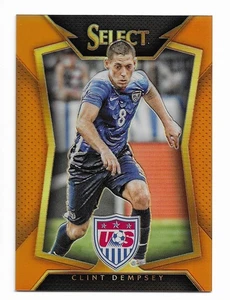 2015-16 Panini Select Orange Prizm /149 #19 Clint Dempsey 2015 - Picture 1 of 2