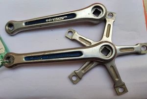 LEGNANO CRANKS LIGHT ALLOY OFMEGA BRAND PEDIVELLE - Picture 1 of 16