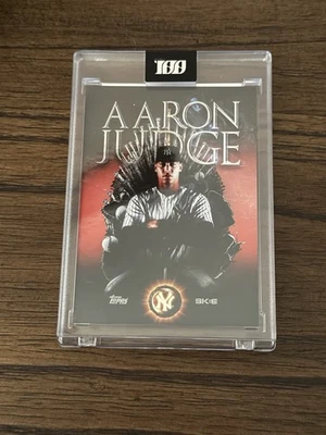 Topps Project100 Card 67 - Aaron Judge by DJ Skee. Game Of Thrones - Image 1 of 2