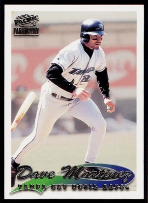 Бейсбольная карточка 1999 Pacific Paramount No227 Дэйв Мартинес из Tampa Bay Devil Rays - Изображение 1 из 2