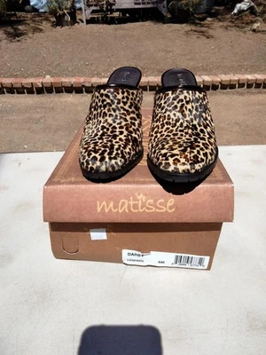 MATISSE Darby Leopard Heels 6M with Box - Image 1 of 4