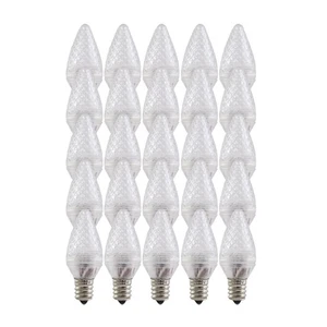 Aurio Lighting LED C7 Light Bulbs, E12 Sockets, Warm White, Commercial Grade ... - Picture 1 of 3
