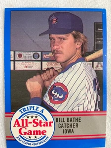 1988 ProCard Triple A All-Star Game Baseballkarte #16-Bill Bathe, Iowa - Bild 1 von 1