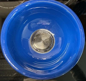 Vintage Pyrex mittelblau Primärfarbe verschachtelte Rührschüssel #325 klarer Boden 2,5 L - Bild 1 von 6