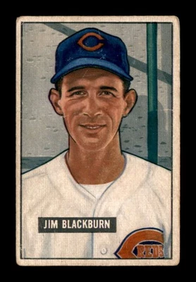 1951 Bowman #287 Jim Blackburn   G/VG X3585865 - Image 1 of 3