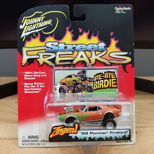 Johnny Lightning Zingers 1968 Pontiac Firebird Street Freaks 1:64 Orange - Picture 1 of 8