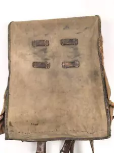 1st WW2, knapsack dated 1915. Heavily worn piece, uncleaned. - Picture 1 of 12