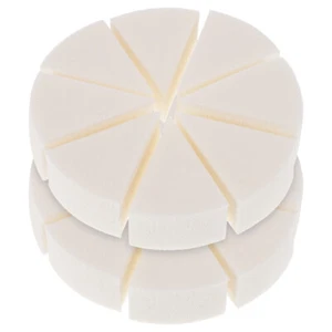 2 Sets Latex Powder Makeup Sponges for Foundation Wedge Shape Miss - Picture 1 of 12